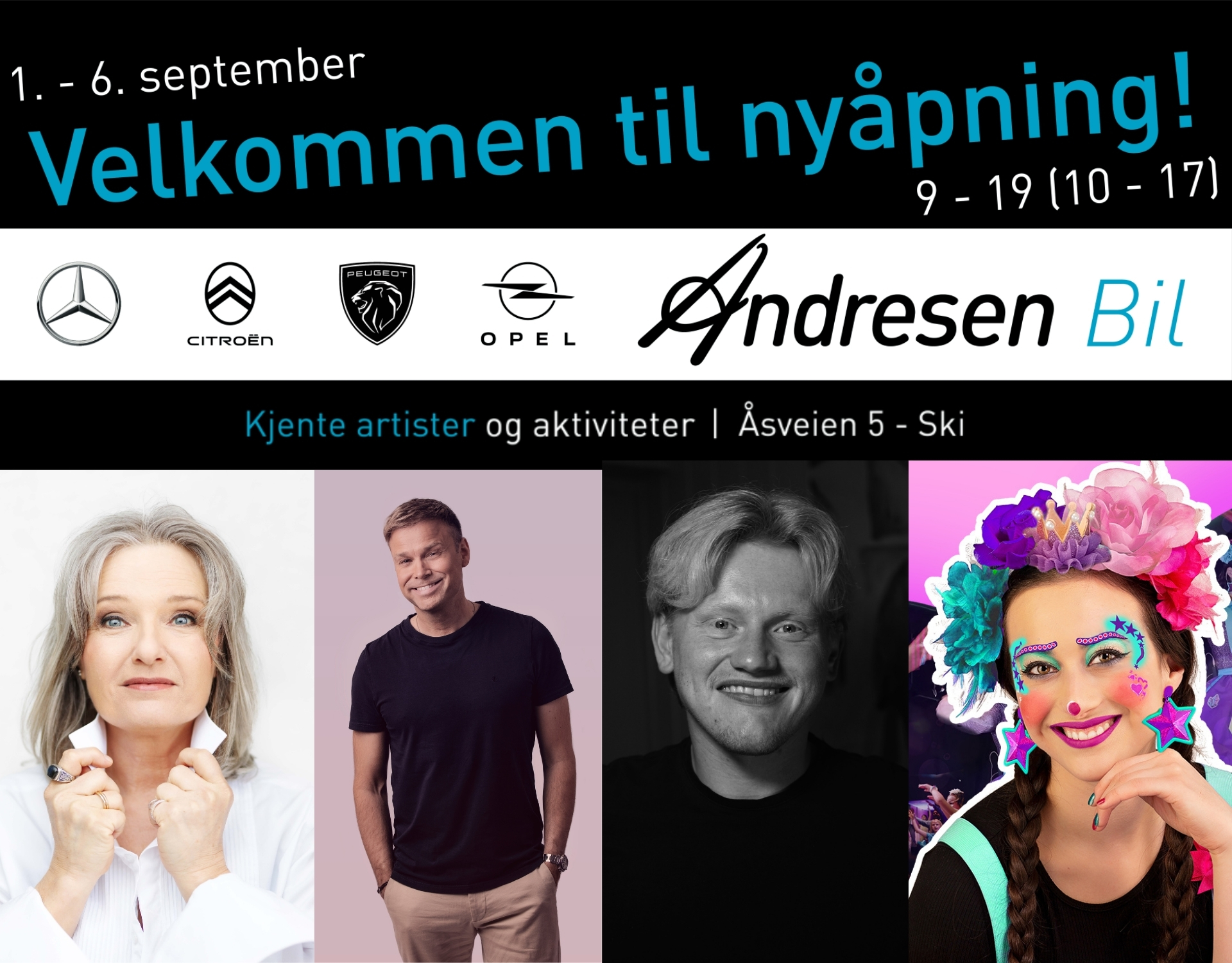 Fasade. Andresen Bil Ski
